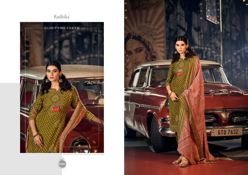 Radhika Fashion Sumyra Pashmina With Beautiful Work Stylish Designer Festive Wear Salwar Kameez