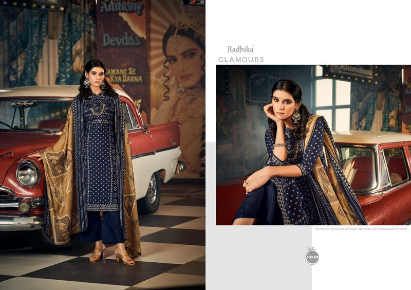 Radhika Fashion Sumyra Pashmina With Beautiful Work Stylish Designer Festive Wear Salwar Kameez