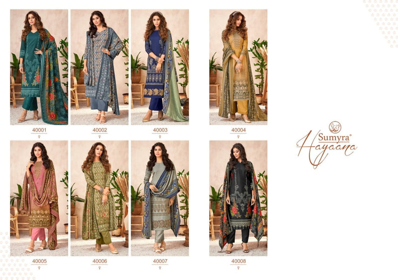 Radhika Fashion Hayaana Pashmina With Beautiful Work Stylish Designer Festive Wear Salwar Kameez