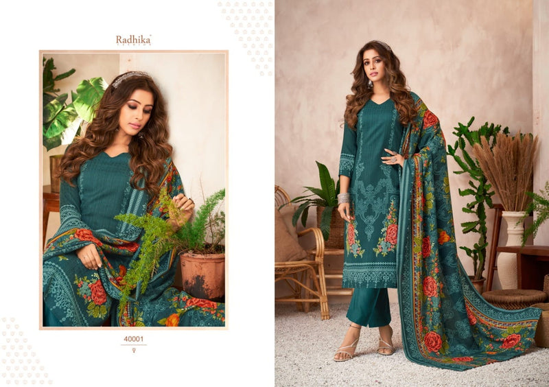 Radhika Fashion Hayaana Pashmina With Beautiful Work Stylish Designer Festive Wear Salwar Kameez