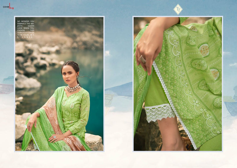 Tanishk Israt Pure Cotton With Heavy Beautiful Work Stylish Designer Festive Work Stylish Designer Salwar Kameez