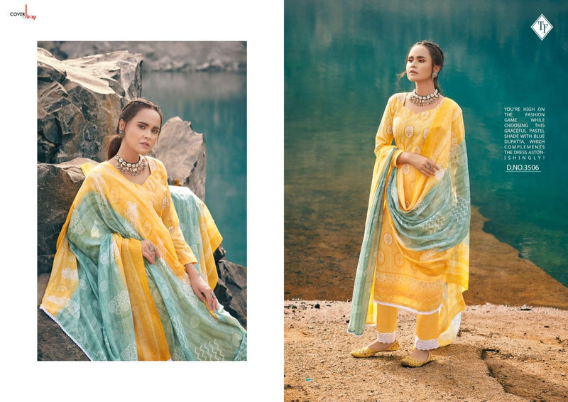 Tanishk Israt Pure Cotton With Heavy Beautiful Work Stylish Designer Festive Work Stylish Designer Salwar Kameez