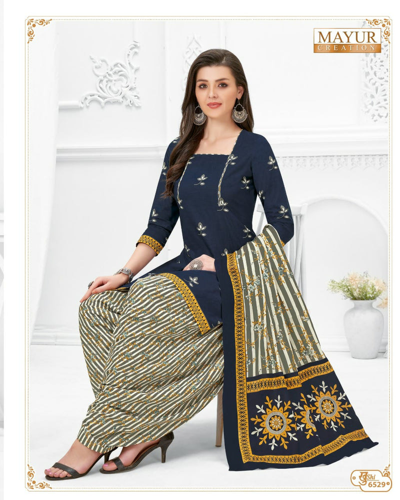 Mayur Creation Khushi Vol 65 Pure Cotton With Beautiful Work Stylish Designer Casual Look Salwar Suit