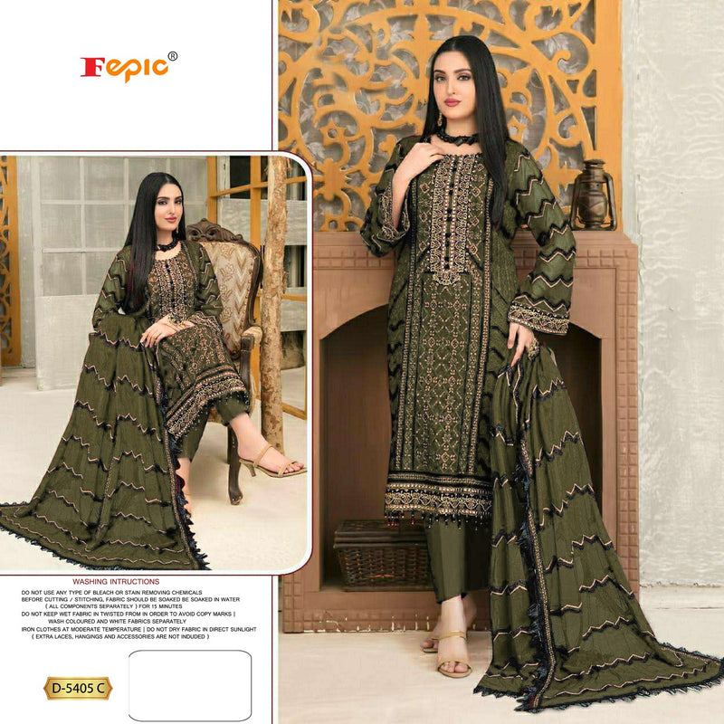 Fepic Rosemeen D 5404 C Georgette With Beautiful Work Stylish Designer Party Wear Salwar Kameez