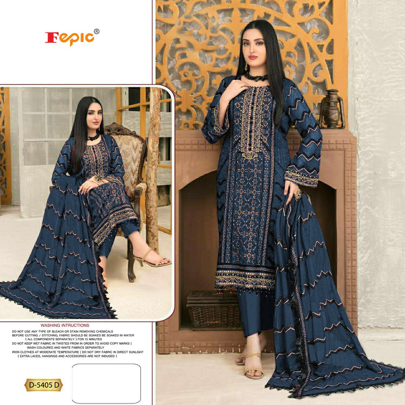 Fepic Rosemeen D 5404 D Georgette With Beautiful Work Stylish Designer Party Wear Salwar Kameez