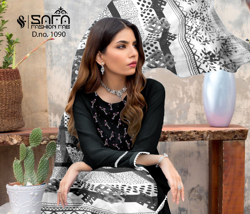 Safa Fashion Dno 1090 Georgette With Beautiful Work Stylish Designer Fancy Pret Kurti
