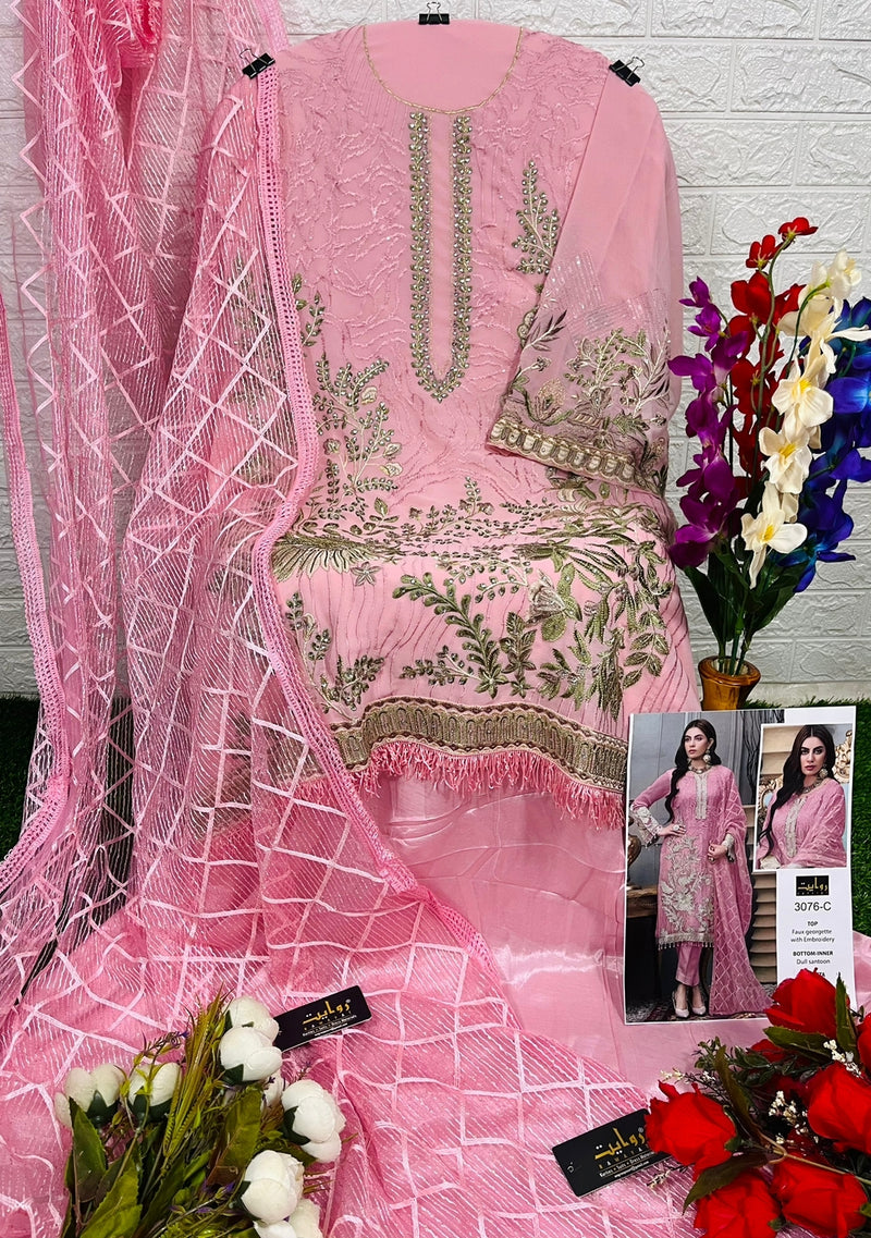 Rawayat Aghnoor vol 3 Georgette With Beautiful Work Stylish Designer Fancy Salwar Kameez