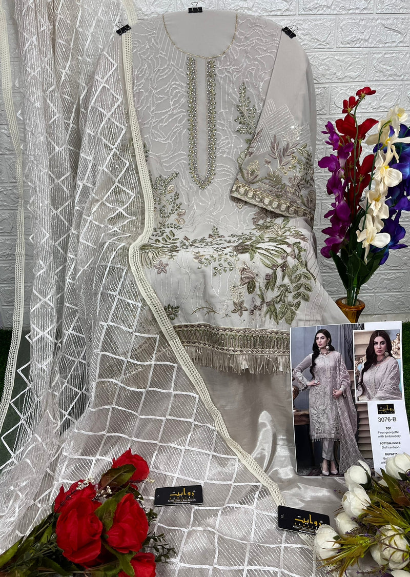 Rawayat Aghnoor vol 3 Georgette With Beautiful Work Stylish Designer Fancy Salwar Kameez