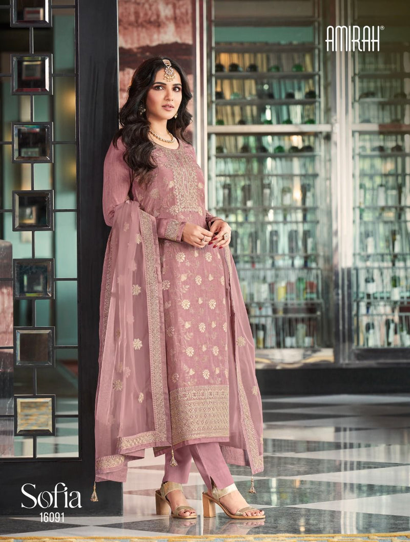 Amirah Sofia Hit List Pure Viscose With Heavy Beautiful Work Stylish Designer Fancy Salwar Kameez