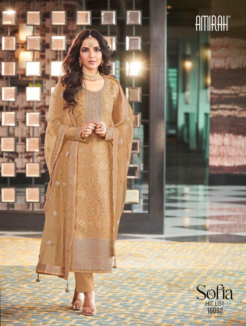 Amirah Sofia Hit List Pure Viscose With Heavy Beautiful Work Stylish Designer Fancy Salwar Kameez