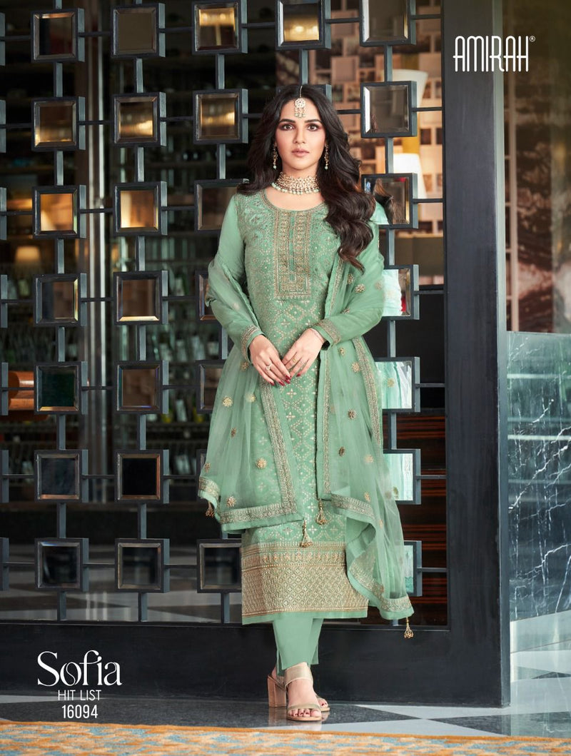 Amirah Sofia Hit List Pure Viscose With Heavy Beautiful Work Stylish Designer Fancy Salwar Kameez