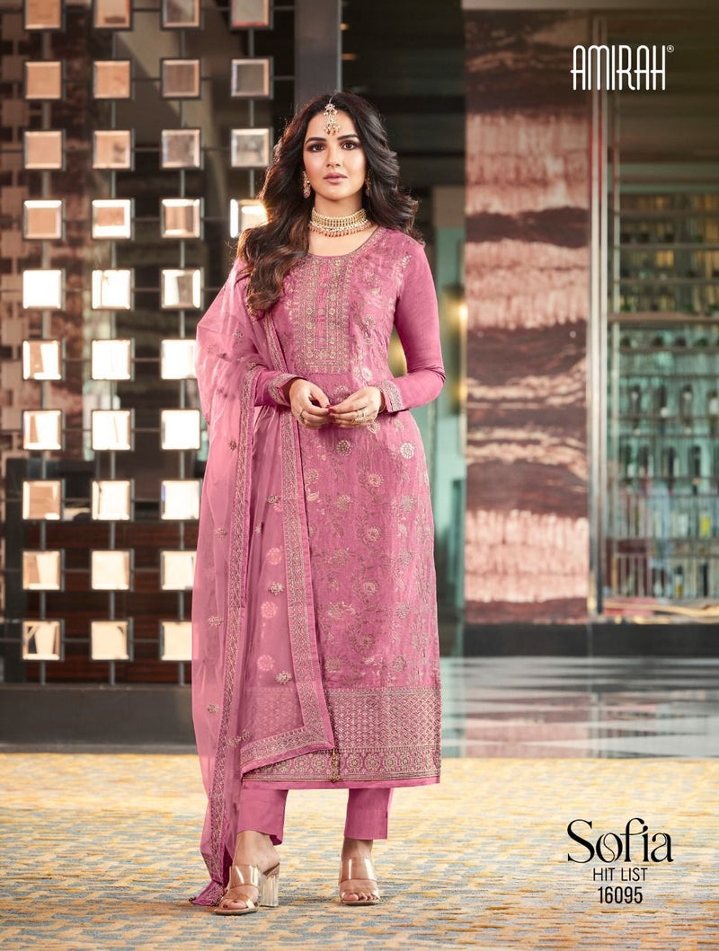 Amirah Sofia Hit List Pure Viscose With Heavy Beautiful Work Stylish Designer Fancy Salwar Kameez