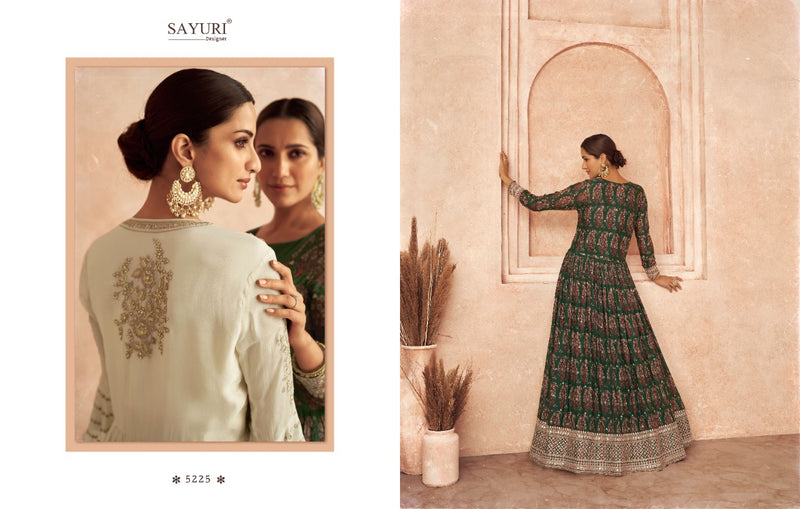 Sayuri Designs Dno 5225 To 5228 Georgette With Heavy Beautiful Work Stylish Designer Fancy Lehenga