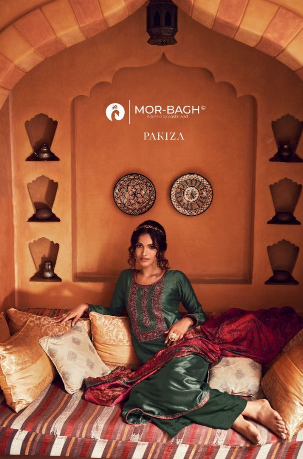 Aashirwad Creation Pakiza Jam Cotton With Heavy Beautiful Work Stylish Designer Fancy Salwar Kameez