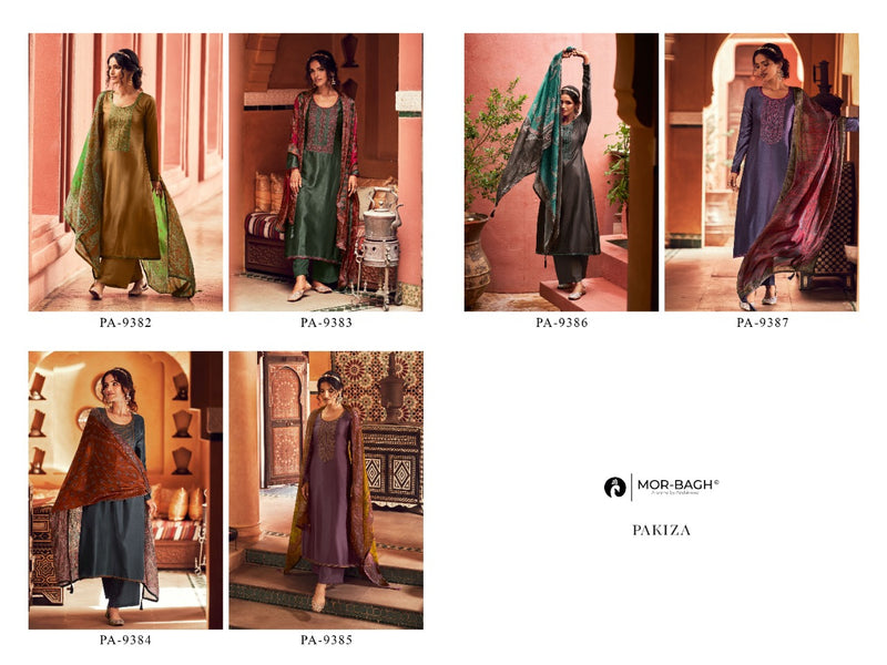 Aashirwad Creation Pakiza Jam Cotton With Heavy Beautiful Work Stylish Designer Fancy Salwar Kameez