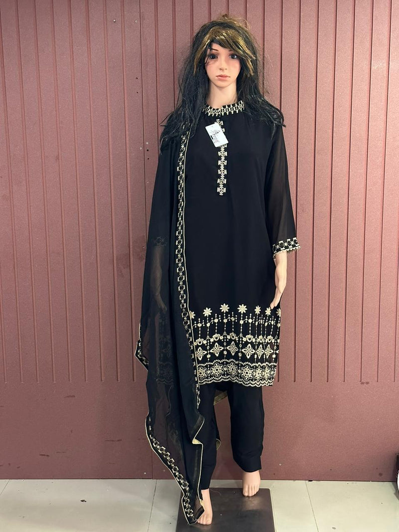 Shree Fabs Dno R 1062 Georgette With Heavy Beautiful Work Stylish Designer Fancy Kurti