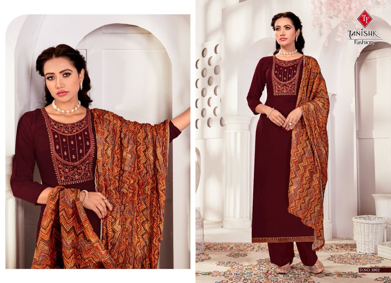 Tanishk Fashion Azeera Rayon With Beautiful Work Stylish Designer Fancy Salwar Kameez