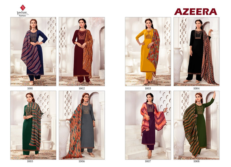 Tanishk Fashion Azeera Rayon With Beautiful Work Stylish Designer Fancy Salwar Kameez