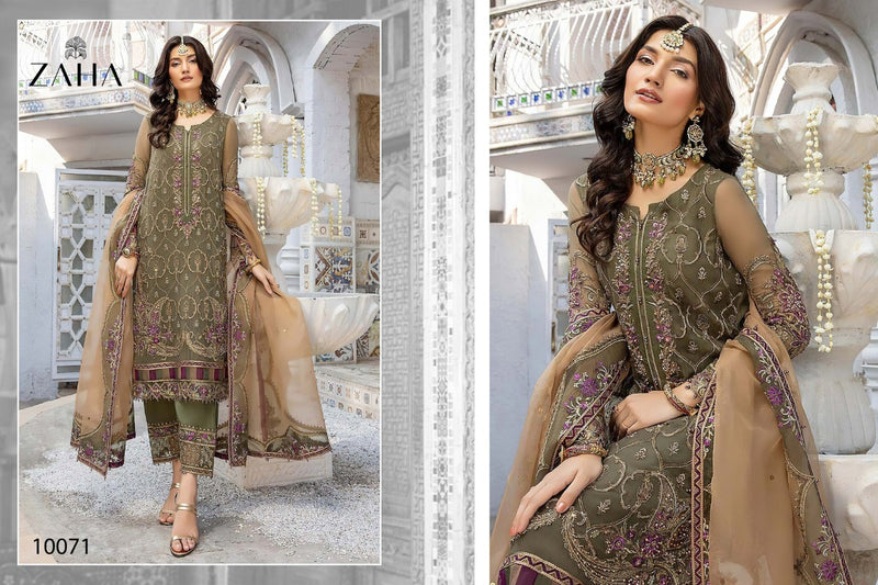 Zaha Nabia Vol 2 Georgette With Beautiful Work Stylish Designer Fancy Pakistani Salwar Kameez