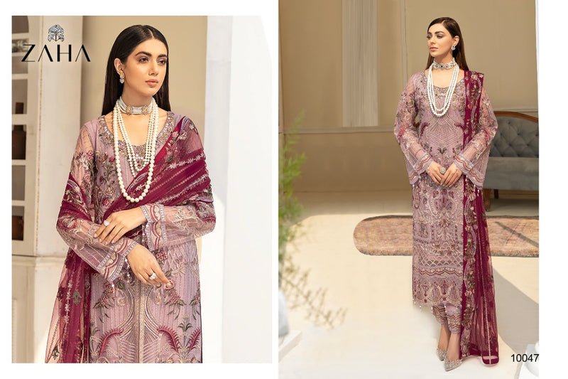 Zaha Nabia Vol 2 Georgette With Beautiful Work Stylish Designer Fancy Pakistani Salwar Kameez