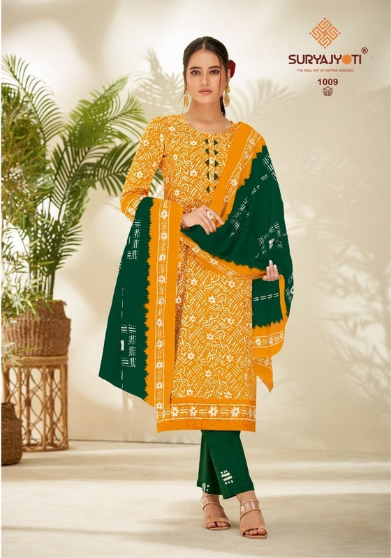 Suryajyoti Batik Vol 1 Pure Cotton With Heavy Printed Work Stylish Designer Fancy Kurti