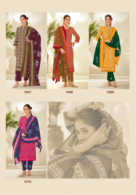 Suryajyoti Batik Vol 1 Pure Cotton With Heavy Printed Work Stylish Designer Fancy Kurti