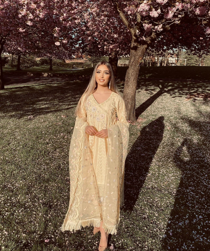 Ziaaz Designs Noorjahan Vol 6 Georgette With Heavy Embroidery work Stylish Designer Party Wear Salwar Kameez