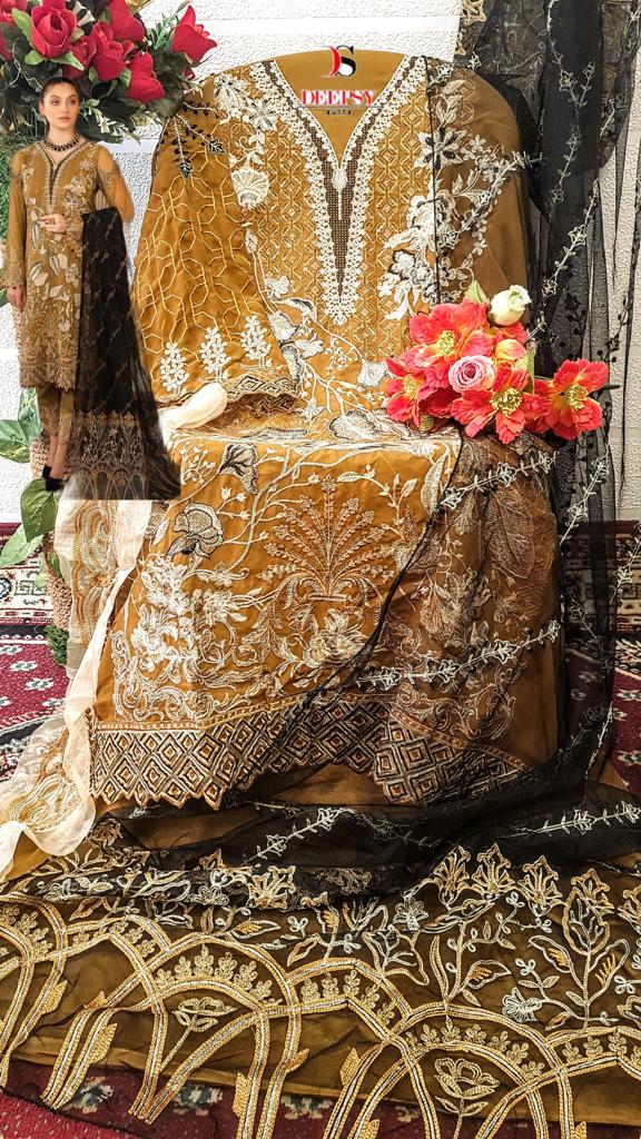 Deepsy Suit Dno 1020 Georgette With Beautiful Work Stylish Designer Wedding Look Salwar Kameez