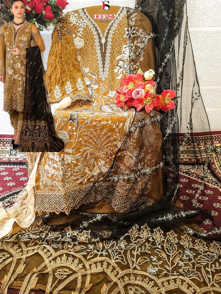 Deepsy Suit Dno 1020 Georgette With Beautiful Work Stylish Designer Wedding Look Salwar Kameez