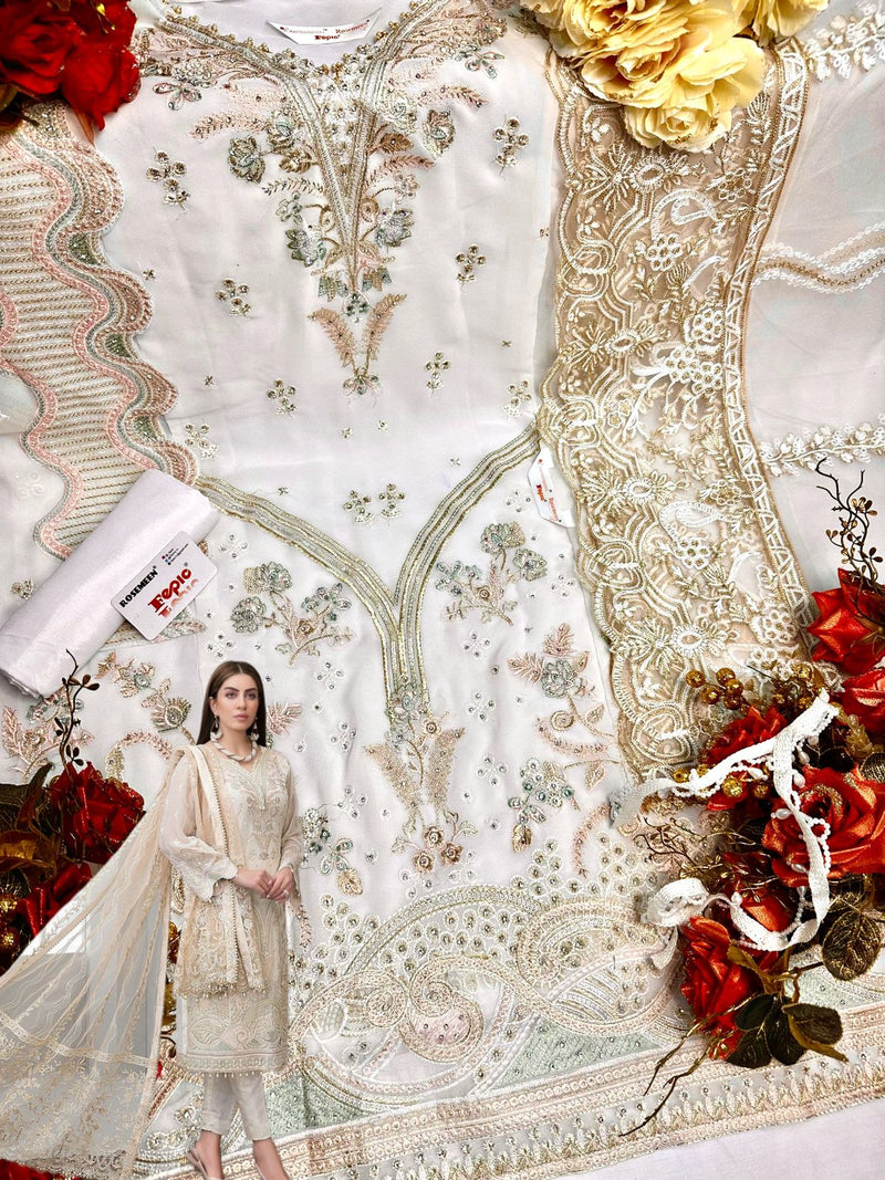 Fepic Rosemeen C 1248 Georgette With Heavy Beautiful Work Stylish Designer Party Wear Salwar Kameez