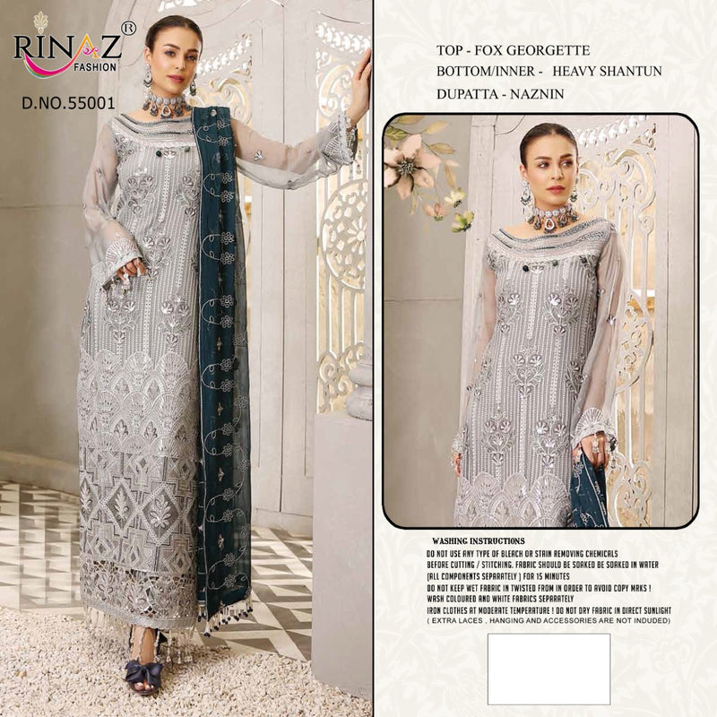 Rinaz Fashion Gold Vol 21 Georgette With Heavy Beautiful Work Stylish Designer Wedding Look Salwar Kameez