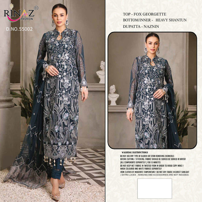 Rinaz Fashion Gold Vol 21 Georgette With Heavy Beautiful Work Stylish Designer Wedding Look Salwar Kameez