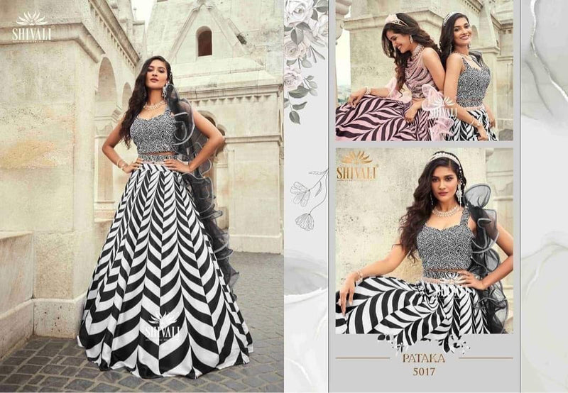 S4u Shivali Pataka 5017 Fancy Heavy Embroidery Partywear Lehanga Choli