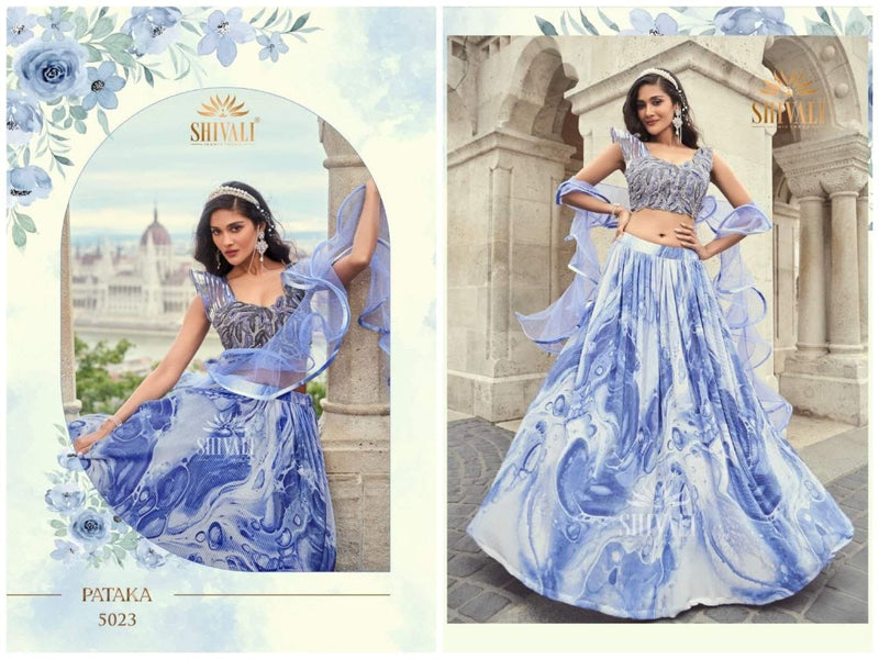S4u Shivali Pataka 5023 Fancy Heavy Embroidery Partywear Lehanga Choli