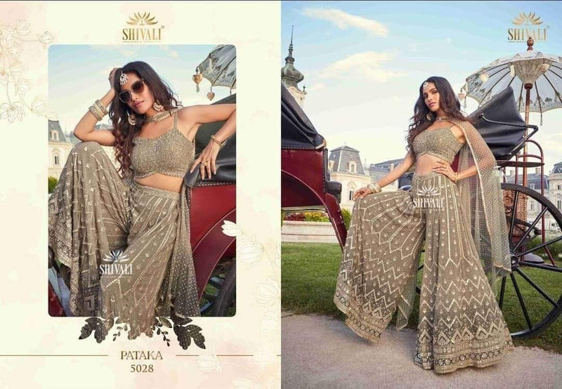 S4u Shivali Pataka 5028 Fancy Heavy Embroidery Partywear Lehanga Choli