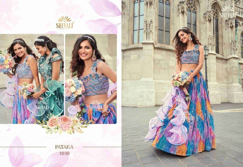 S4u Shivali Pataka 5030 Fancy Heavy Embroidery Partywear Lehanga Choli