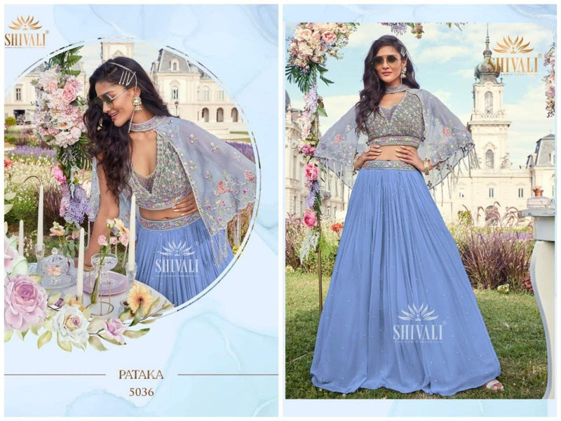 S4u Shivali Pataka 5036 Fancy Heavy Embroidery Partywear Lehanga Choli