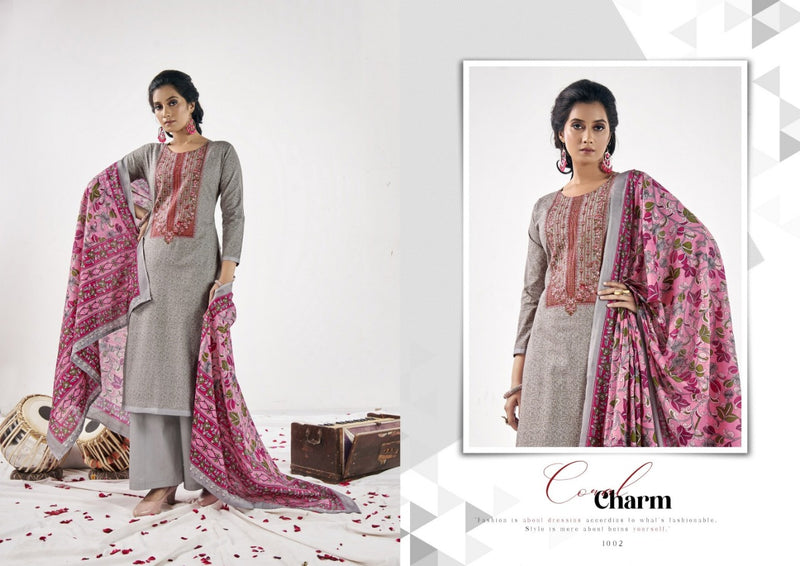Yashika Trends Taanya Heavy Cambric Printed Party Wear Salwar Kameez With Embroidery