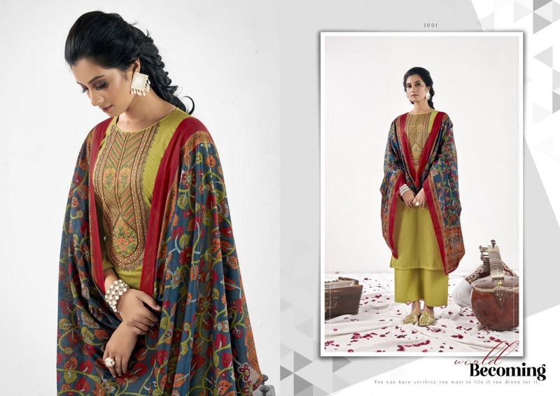 Yashika Trends Taanya Heavy Cambric Printed Party Wear Salwar Kameez With Embroidery
