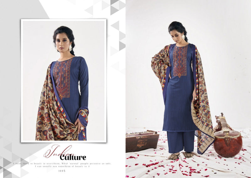 Yashika Trends Taanya Heavy Cambric Printed Party Wear Salwar Kameez With Embroidery