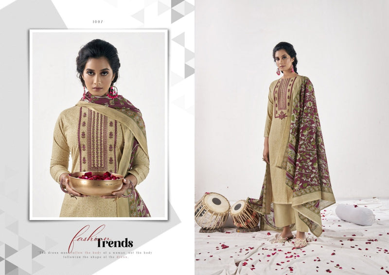 Yashika Trends Taanya Heavy Cambric Printed Party Wear Salwar Kameez With Embroidery
