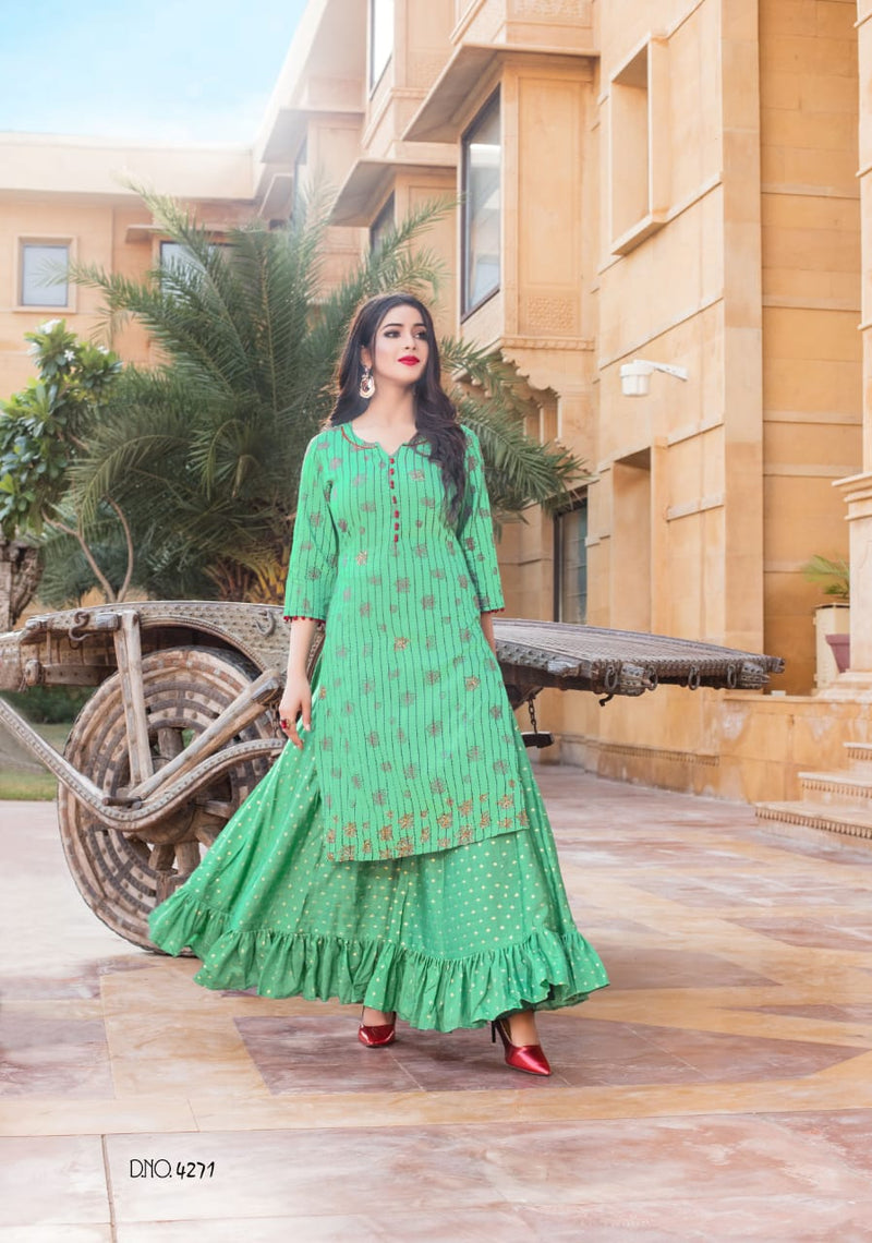 Yami Fashion Patola Viscose Chanderi With Exclusive Hand Work
