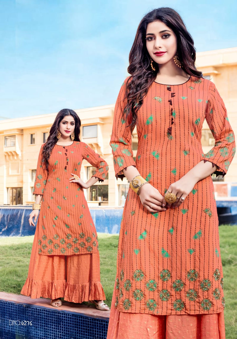 Yami Fashion Patola Viscose Chanderi With Exclusive Hand Work