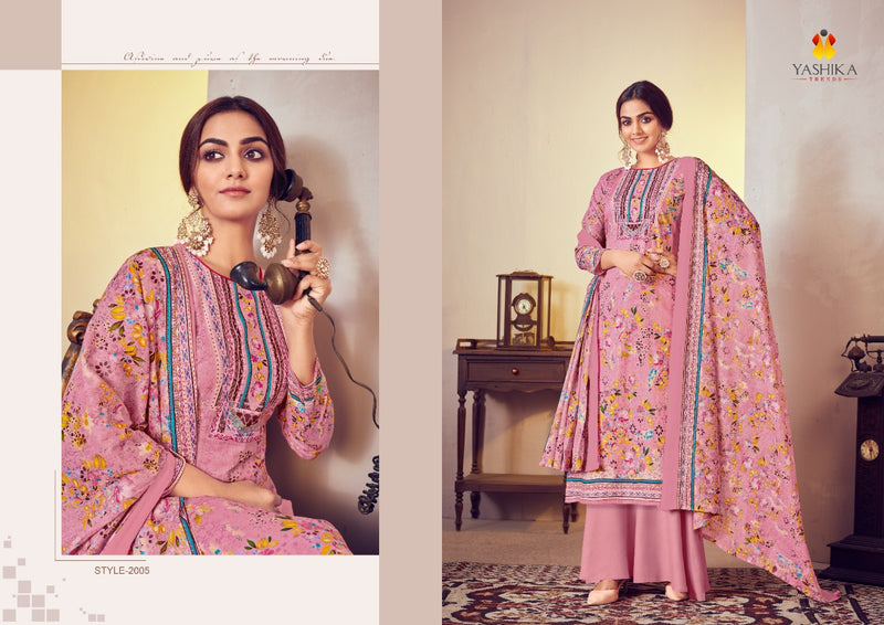 Yashika Trends Zulffat Vol 2 Pure Lawn Fancy Designer Salwar Suit