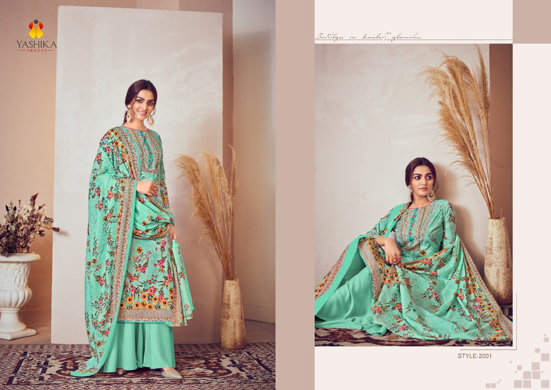 Yashika Trends Zulffat Vol 2 Pure Lawn Fancy Designer Salwar Suit