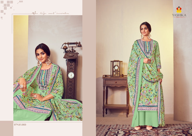 Yashika Trends Zulffat Vol 2 Pure Lawn Fancy Designer Salwar Suit