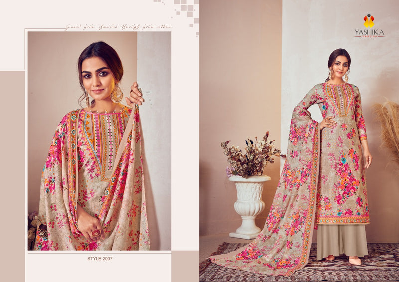 Yashika Trends Zulffat Vol 2 Pure Lawn Fancy Designer Salwar Suit