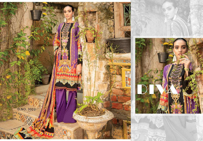 Yashika Trendz Presents By Mahnoor Vol 3 Pure Lawn Print Digital Printed Casual Wear Salwar Suit