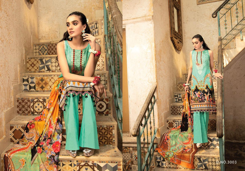 Yashika Trendz Presents By Mahnoor Vol 3 Pure Lawn Print Digital Printed Casual Wear Salwar Suit