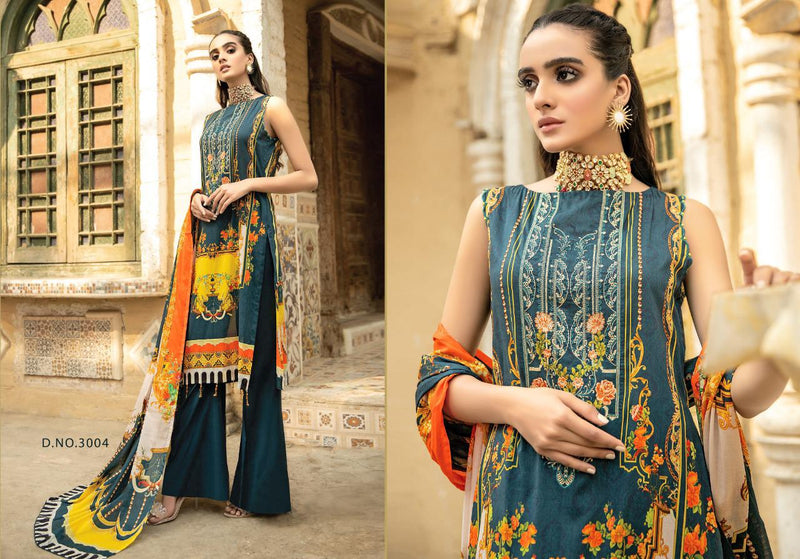 Yashika Trendz Presents By Mahnoor Vol 3 Pure Lawn Print Digital Printed Casual Wear Salwar Suit
